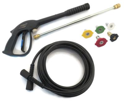 China Long Life Low Cost Car Detailing 3000PSI/210BAR Pressure Washer Gun, Hose, Nozzle Kit for sale