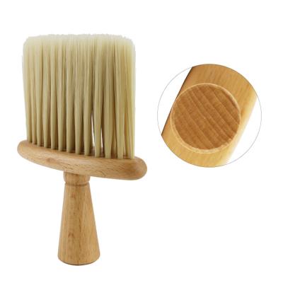 China Wholesale Nondisposable Hot Beech Fiber Cleaning Hair Brush Hair Shaving Head Cleaning Brush Custom Wooden Hair Brush for sale