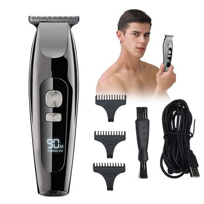 China Fast cutting/no jamming hair IN CURRENT Professional USB Rechargeable Kids Hair Clipper Cordless Electric Hair Clipper Cutting Trimmer For Men for sale