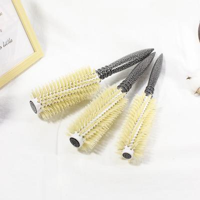 China ZJ Hot Selling Round Wooden Hair Comb High Quality Hair Comb Sweep Custom Natural Hair Comb for sale