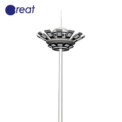 China New Design 10m 12M Fold Street Light Pole Pole Chip High Mast Light Price Top List Spotlight Theme Park for sale