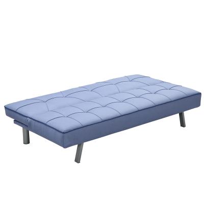 China Factory Wholesale Same Cheap Futon Extended Sofa Bed For Canvas Daily Living Fabric Promotion Gray Sofa Bed Living Room Furniture for sale