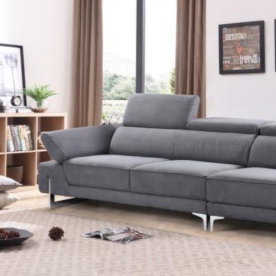 China Convertible sofa 3 seater luxury leather sofa adjustable Italy American sofa for sale