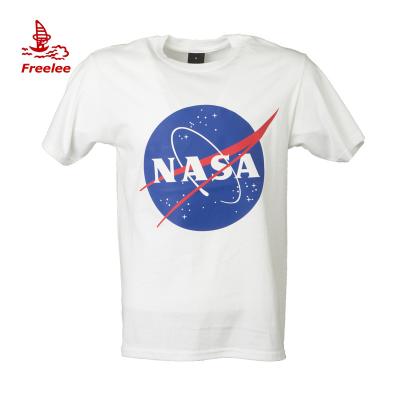 China 100% NASA Cotton Hot Sale Couples T-Shirt Anti-Shrink Loose Shorts Sleeve Unisex 100% Men's T-Shirt for sale