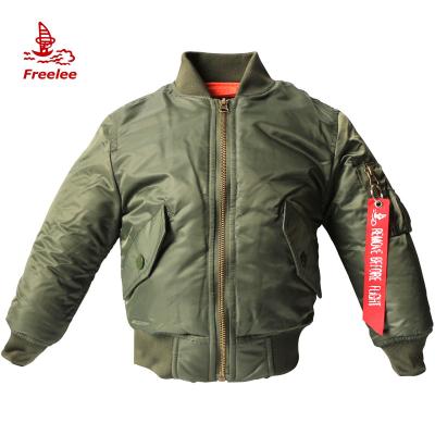 China Wholesale ma-1 Kids Bomber Flight QUICK DRY Jacket,Winter Kids Clothes Warm Baby for sale