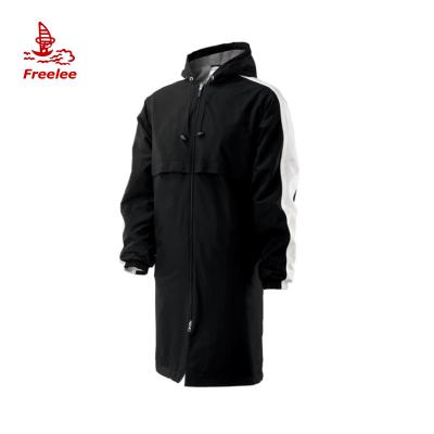 China High quality fleece anti-shrink linining waterproof adult swim parka coat for sale