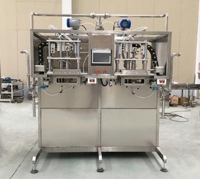 China Máquina de rellenar del atasco sola - vaya a las bebidas del jugo y el equipo de relleno del líquido de las bebidas en venta