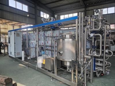 China high quality 500-20000L/H UHT sterilizer for yogurt/milk/ice cream production plant customized sterilizer from China for sale