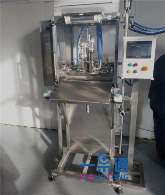 China Milk BIB Filling Machine And Capping Machine , Wine Bag In Box, Syrup Filling Machine for sale