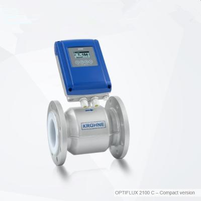 China Metro de flujo del mag de los recambios del equipo de Krohne OPTIFLUX 2100C DN25 a DN1200 en venta