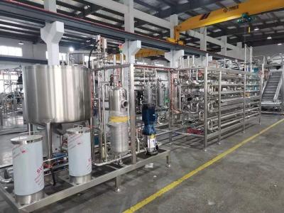 China Esterilizador tubular do leite de UHT SUS304 com tela táctil à venda