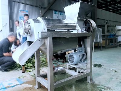 China Parafuso completo Juice Extratora da filtragem SUS304 2TPH da pressão do GV à venda