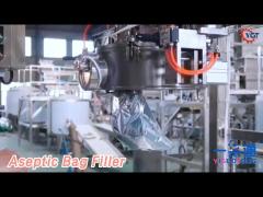 SUS304 Aseptic Bag Filler High Safety Bulk Packaging 3 - 220L For Fruit Juice