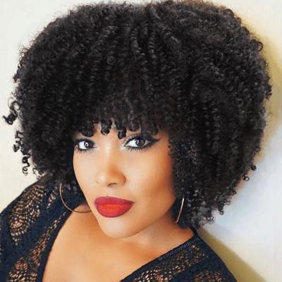 China Cheap Kinky Curly Chinese Natural Heat Resistant Short Pixie Synthetic Wigs From Afro Kinky Curly Vendor for sale