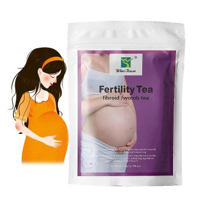 China Supply Custom Herbal Hot Organic Womb Detox Fertility Women Detox Tea Private Label Female Fertility Tea for sale