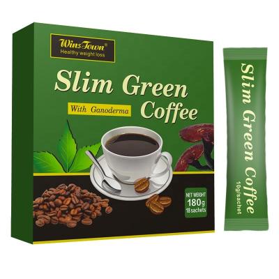 China Private Label Coffee Instant Coffee Natural Green Diet Weight Loss Health for sale