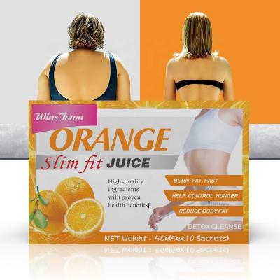 China Slim Fit Weight Loss Instant Juice Powder Low Fat With Kiwi Orange Private Label Custom Fruity Juice for sale