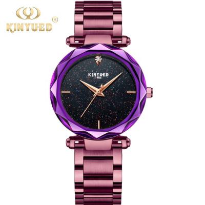 China KINYUED Bracelet High Quality Quartz Movement Watches Fashion Sky Starry Stainless Steel Ladies watch. for sale