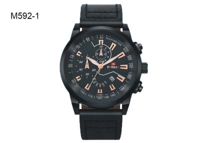 China Analog Casual Men's Quartz Watch Big Dial Calendar for Business Work School Outdoor  M592 for sale