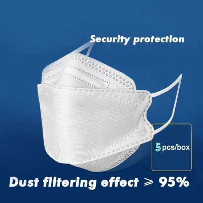 China KN95 Face Mask CE & FDA Certificate Fish Mouth Design Anti-Bacteria Anti-Dust for sale