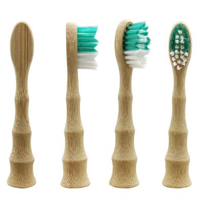 China Eco - Friendly Bamboo Hotel Toothbrush Heads With 100 % Biodegradable Dupont Bristles for sale