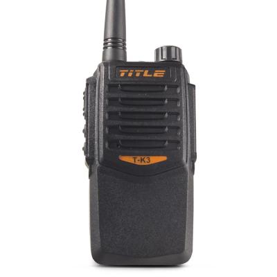 China FM Long Range Waterproof Dustproof Two Way Walkie Talkie LED Intercom Walkie Talkie TITK3-17QH Radio Transceiver for sale