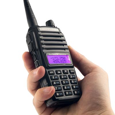 China BaoFeng UV-82 Walkie Chain Two Band Walkie Talkie 136-174/400-470 MHz FM Ham Two Way Radio Long Talking Film Transmit UV-82 Radio for sale