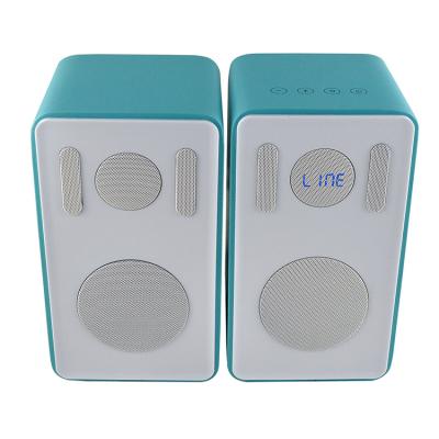 China Amazon Wireless Top Sell Mini Wireless Stereo Computer 2.0 Combination Speaker Bluetooth 2.0 Perfect Sound Speaker for sale