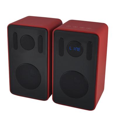 China Factory Shenzhen PC Wireless Speaker Table 2.0 Wooden Bluetooth High Fidelity Speakers for sale