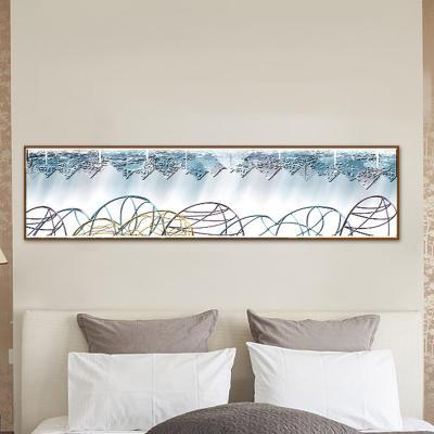 China Eco-friendly Best Selling Custom Crystal Abstract Porcelain Painting Landscape Bedside Oil Painting for sale