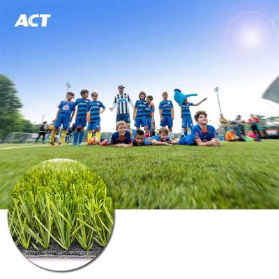 China Shape Artificial Synthetic Turf Diamond Cut Pile Infill 40mm Turf Artificial Lawn For Soccer Field X40 for sale