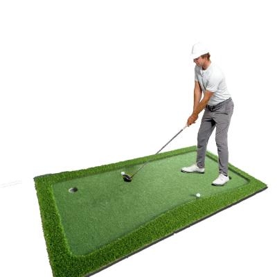 China Golf Field Custom Sizes Indoor Outdoor And Indoor Training Aids Golf Putting Mat for sale