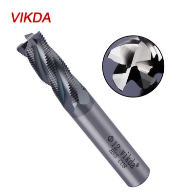 China Vikda CNC Machining Long Life M42 Wave Milling Coated Edge Corrugated Milling Cutter Fine Tooth For Aluminum And Carbon Steel Opening à venda