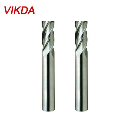 중국 Cemented Carbide Vikda Carbide Inch 4 Flute Milling Cutter Cnc Machine Tool Solid Applied Aluminum Processing Cutter 판매용