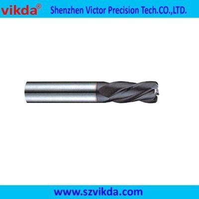 Κίνα USG Carbide End Mill Carbide-- 4F Corner Radius Micro Grit Solid Carbide End Mill Cutter/Tungsten Milling Cutter προς πώληση