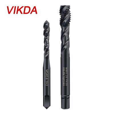 Κίνα High Quality HSS Vikda Powder Metallurgical Spiral Flute Taps For Machined Thread Cutting Thread Serrated Taps προς πώληση