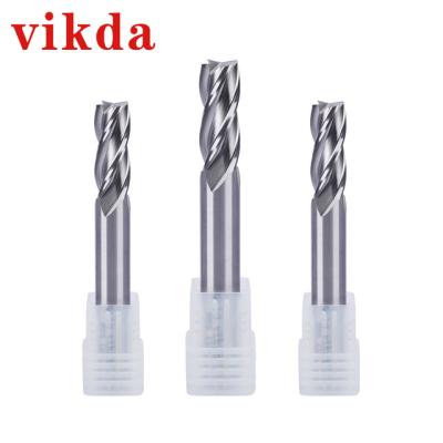 China Milling Cutter HSS Co8 4F Use Cnc Tool M42 Aluminum Straight Shank End Mill Te koop