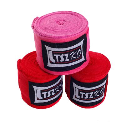 China Wholesale custom Boxing/MMA/fitness/Gym handwrap for boxing Muttahida Majlis-e-Amal match and training cotton handwrap handbandage for sale