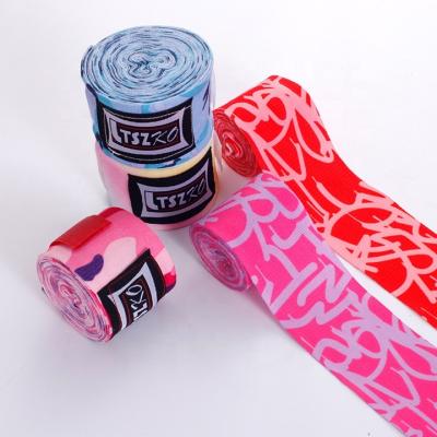 China Boxing Trainning Custom Printed Hand Wrap Boxing Hand Wraps Boxing Hand Wrap for sale