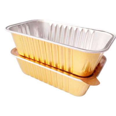 China FoodCooking Stripper Packing Box Gold Seal 245ml Gasket Box With Cover for sale