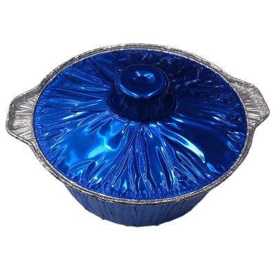 China FoodCooking Aluminum Foil Disposable Pot Mini Pot Dessert Casserole for sale