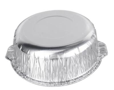 China FoodCooking Aluminum Foil Disposable Pot Roast Turkey Pizza Pan Shallow Tray Aluminum Foil Tray for sale