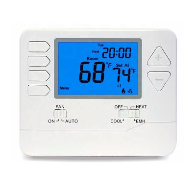 China Modern Line Voltage Air Conditioner Room Digital Thermostat For Heat Pump for sale