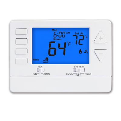 China Modern AC Digital Temperature Controller Smart Air Conditioner Thermostat For Hotels for sale