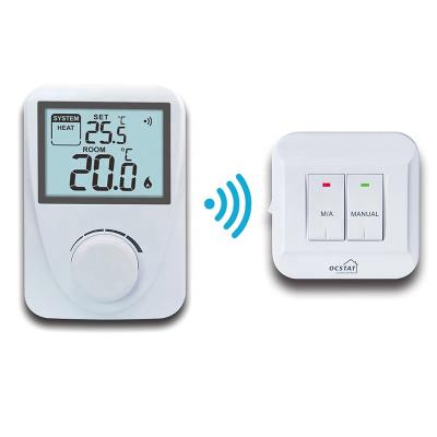 China HVAC Modern Wireless Room Electronic Floor Heating Thermostat for sale