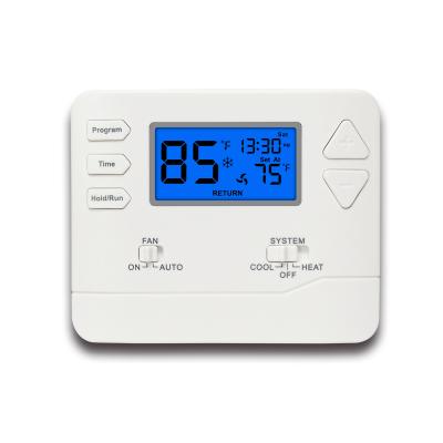 China Energy-saving HEAT 1 COOL 1 programmable thermostat for underfloor heating for sale