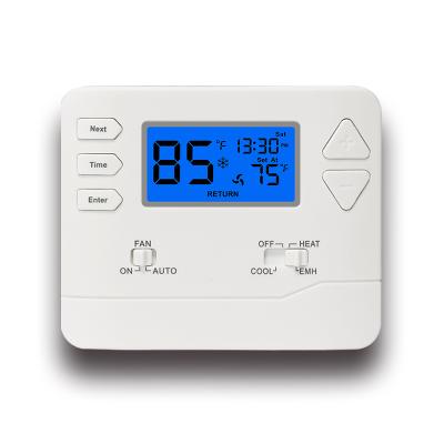 China Energy Saving 2 Heat 1 Cool Non-Programmable Digital 24V Thermostat for sale