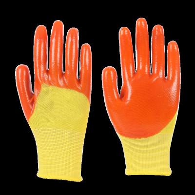 China Hot Sale China Wholesale Cheap Anti Slip Glove Manufacturer Skid Knitted PVC Safety Working Gloves for sale