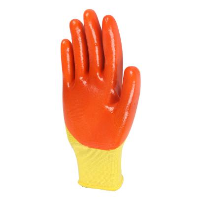 China Non-slip Hot Selling Grip PVC Superior Construction Gloves for sale