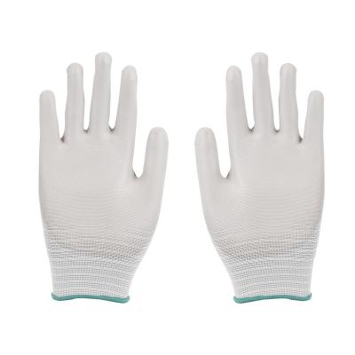 China Anti Skid Cut Gloves PU Gray 5 Level Cut Resistant Gloves for sale